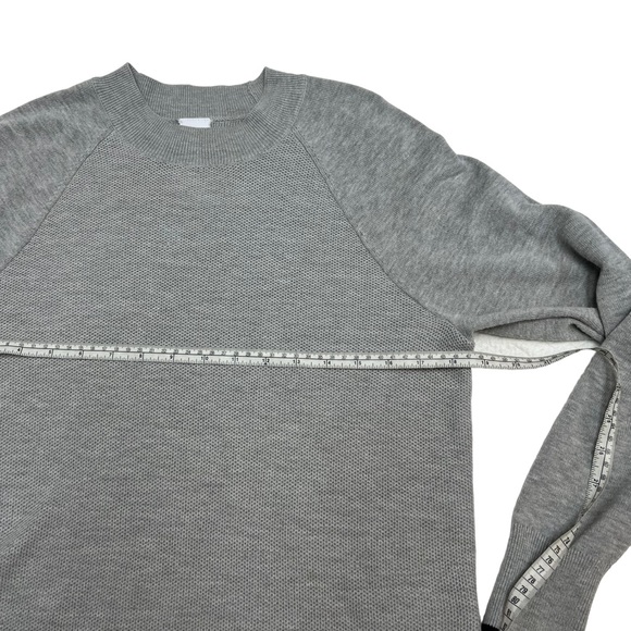 Lole Cozy Mock Neck Sweater Light Heather Grey Size S - Picture 8 of 11